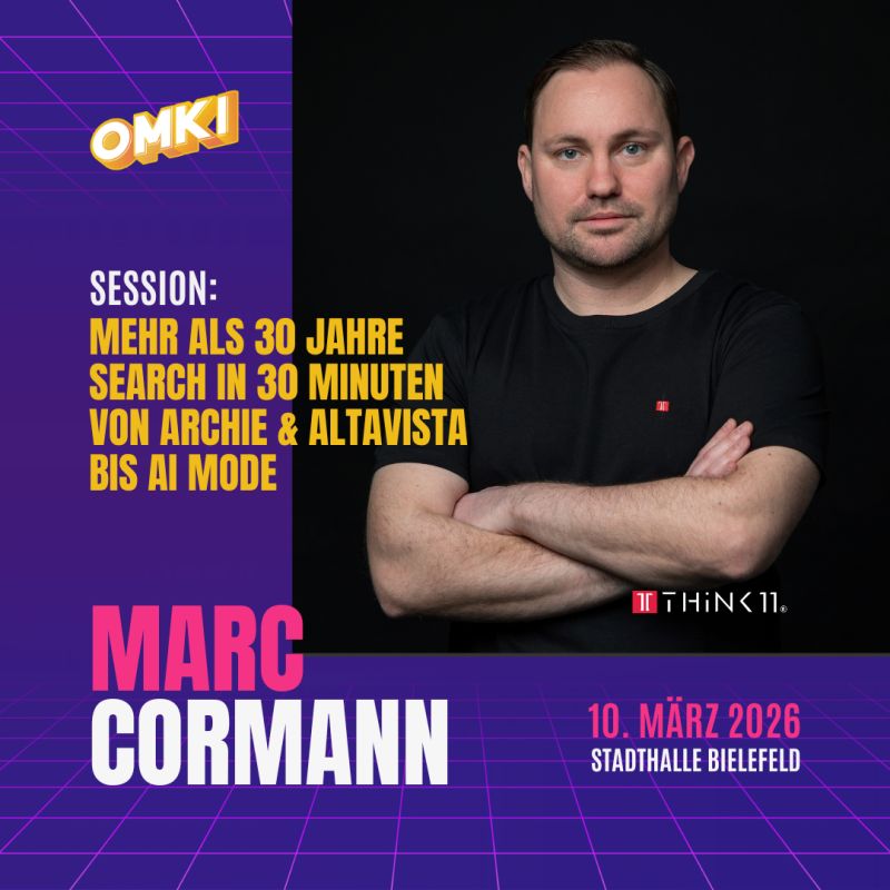 Titelbild zum Artikel: Mehr als 30 Jahre Search in 30 Minuten – Marc Cormann auf der OMKI 2026